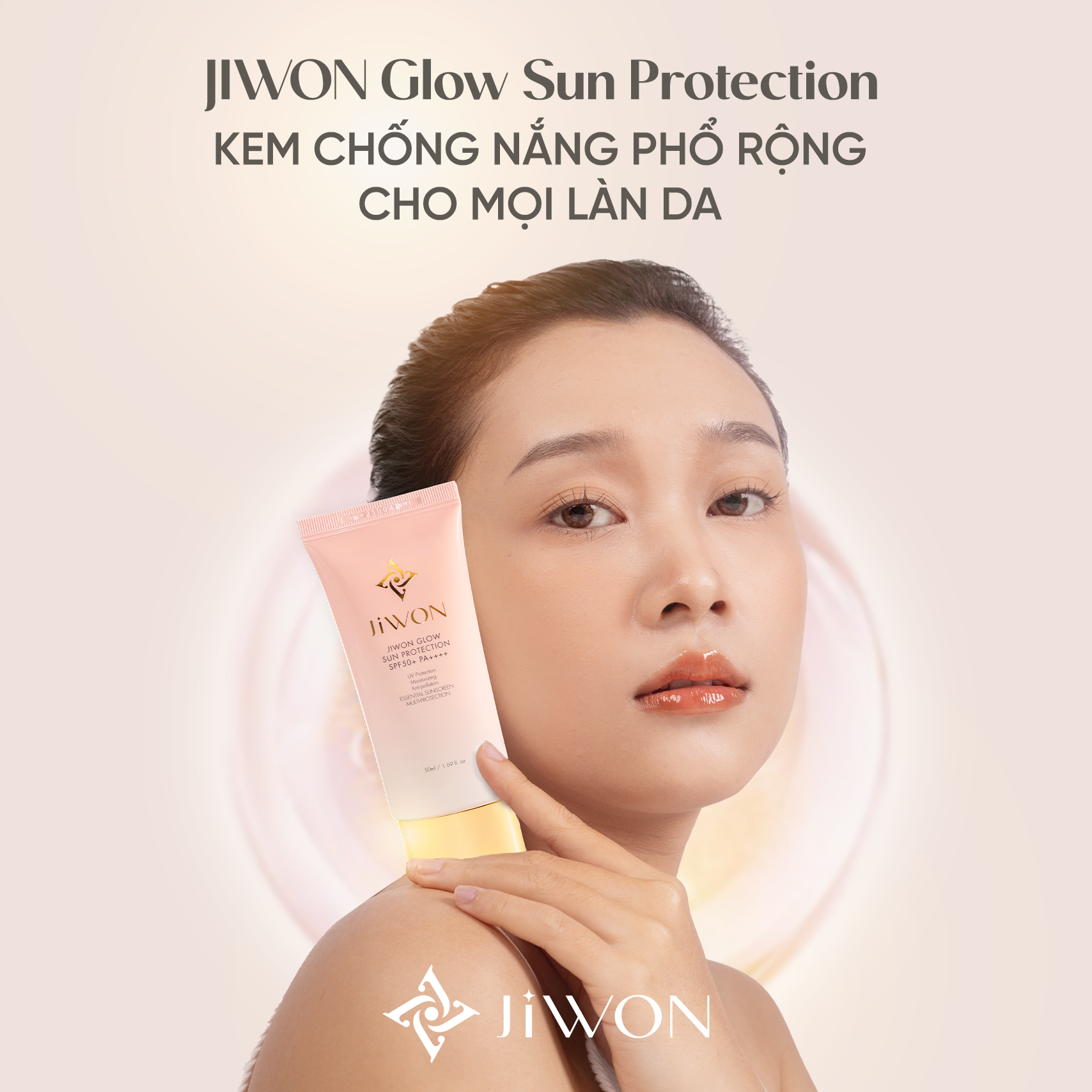  Kem chống nắng JIWON Glow Sun Protection